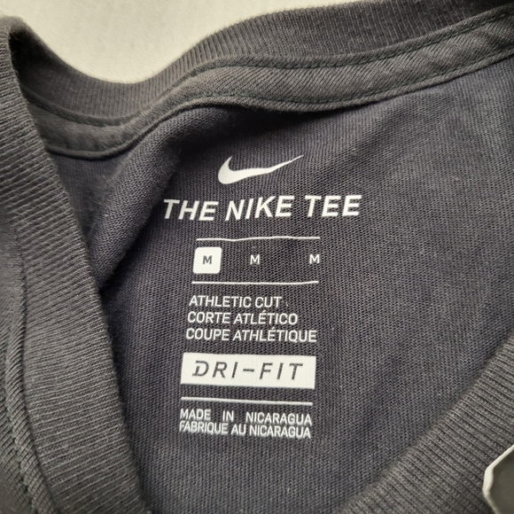 New LA Rams Nike Dri Fit T Shirt Mens Medium/Small Gray Graphic NFL Sports Logo - Picture 6 of 12